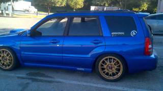 2007 GT35R Forester XT cosworth cams idling Built motor and heads GT3582r [upl. by Douglass691]