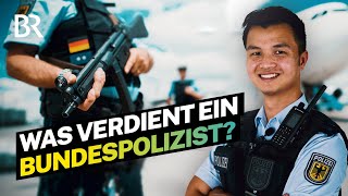 Auf Streife am Flughafen Spannender Alltag amp gutes Gehalt als Bundespolizist  Lohnt sich das  BR [upl. by Spillar]