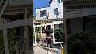 Custom PVC window trim construction [upl. by Ecital506]