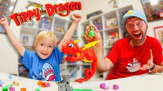 Father amp Son PLAY MAGIC DRAGON GAME Dont Fall [upl. by Ained257]