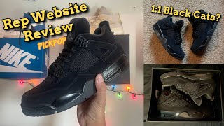 Unboxing Rep Jordan 4 quotBlack Catsquot  Review [upl. by Llenyr659]