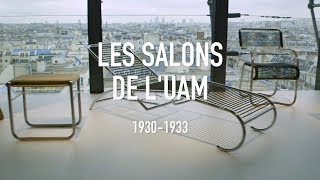 Les salons de lUAM  Exposition UAM  Centre Pompidou [upl. by Noby167]