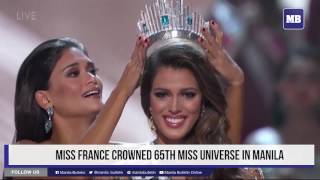 Miss Universe 2016 is Miss France [upl. by Cr]