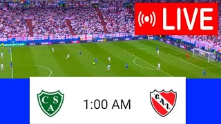 🔴Live Match Sarmiento vs Independiente  Superliga Argentina20242 [upl. by Ahsemat562]