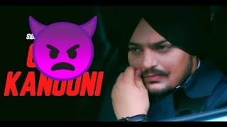 Gair Kanooni  Sidhu Moose Wala Official Video  Latest Punjabi Songs 2024👿😈 [upl. by Anirret]