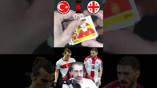 Türkei gegen Georgien  EM Prognose Gruppe F topps sticker euro2024 turkey georgia [upl. by Burgwell629]