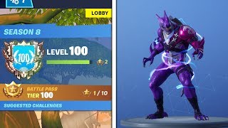 NEW XP GLITCH Fortnite Season 8 XP Glitch How To Get Level 100 Fast In Season 8 [upl. by Jolda813]