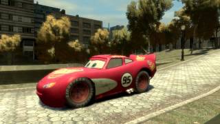 Lighting McQueen In GTA IV [upl. by Sigmund]