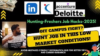 Freshers off Campus Jobs with these simple Hacks  Dont get scams itjobs 2024Jobs [upl. by Yhtorod]