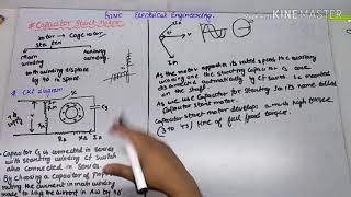 Capacitor start motor single phase induction motor type [upl. by Plotkin]