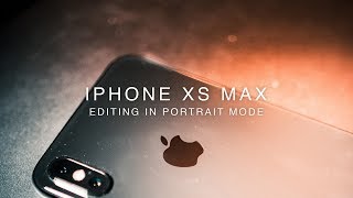 EDITING PORTRAIT PHOTOS ON IPHONE XS MAX IN 3 MINUTES [upl. by Selwin]