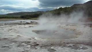 Geyser in Islanda [upl. by Marteena]