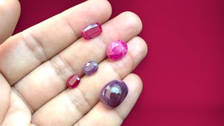 Price List of Natural Ruby Gemstones  Yaqoot Stone Price [upl. by Kirre289]