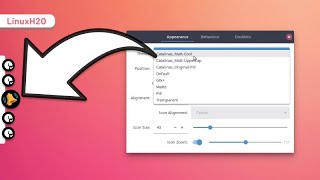 Custom dock for Linux with new themes  2024 [upl. by Easter979]