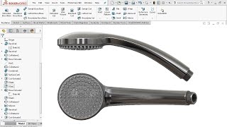 Advanced Surface Tutorial  SolidWorks Tutorial [upl. by Ultan]