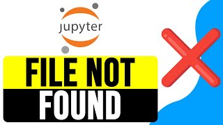 SOLUTION File Not Found ERROR Importing CSV in Jupyter Notebook 2024  Fix Import Error [upl. by Norton]