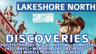 Saints Row  Lakeshore North All Discovery Locations  100 [upl. by Akimihs]