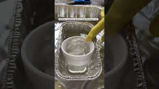 Acetone Turpentine Mixture Small Styrofoam Cup [upl. by Samoht]