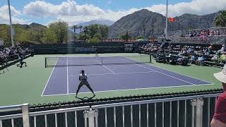 SuWei Hsieh vs Kamillia Rakhimova  Part 1 BNP Paribas Open Indian Wells CA 2024 [upl. by Mathias517]