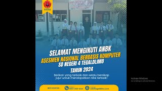 Pelaksanaan ANBK Tahun 2024  SD Negeri 4 Tegaldlimo [upl. by Kcam]