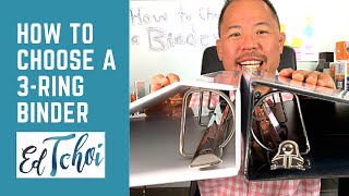 How to Choose a 3Ring Binder [upl. by Perrine]