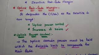 Effects of Rain  Rain Attenuation in Satellite Communication [upl. by Vladamar]