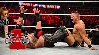 Edge vs The Miz  WWE Day 1 2022 Highlights [upl. by Bonnes]