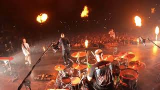 Salmo Live  Mediolanum Forum Assago  Milano  12122022  Jacopo Volpe Drum Cam [upl. by Ennayehc212]