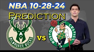 quotCeltics vs Bucks Prediction Will Boston Stay Unbeaten [upl. by Saoj]