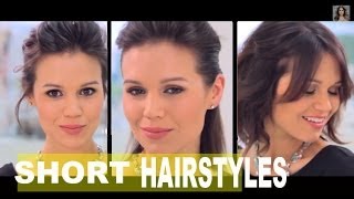 3 Ways To Style a ShoulderLength Bob  How to Style Short Hair  NewBeauty Tips amp Tutorial [upl. by Hansel]