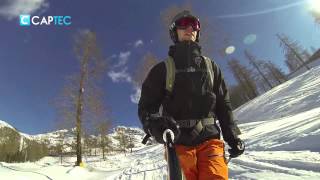 Captec Roundy  GoPro op skistok  perspectieven [upl. by Cooke]