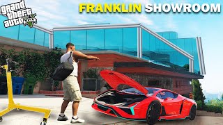 GTA 5  Franklin Become Mechanic And Upgrade His New Workshop in GTA 5 GTA 5 Mods [upl. by Ahsila]