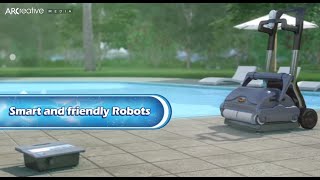 Robotic Pool Clear  Aquabot by Aquatron 3D Device Animation by Arcreative Media [upl. by Mychael563]