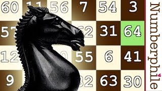 Knights Tour  Numberphile [upl. by Tnelc]