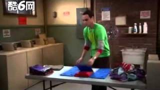 sheldon use FlipFold Clothing Folding Board in Season 2 Episode 1 The Bad Fish Paradigm mp4 [upl. by Ozne]