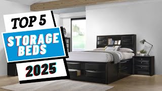 Top 5 Best Storage Beds In 2025 [upl. by Hamirak]