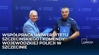 Współpraca Uniwersytetu Szczecińskiego i Komendy Wojewódzkiej Policji w Szczecinie [upl. by Arnie]