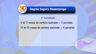 MUDANÇAS NAS REGRAS PARA ADQUIRIR O SEGURO DESEMPREGO [upl. by Kauppi838]