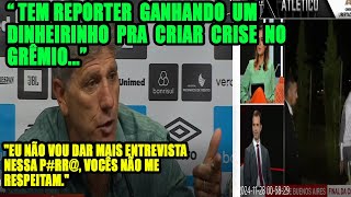 TROCA DE PASSES RENATO GAÚCHO PASSOU DOS LIMITES COM PERGUNTA EM COLETIVA  GALO CHEGA PARA FINAL [upl. by Maffa]