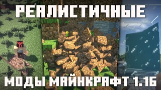 Реалистичные Моды которые изменят ваш Майнкрафт 116 [upl. by Anytsyrk]