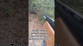 Gerçek avcılar sezon açılmadan tavşan keklik vurmayanlardır keşfet shorts youtube [upl. by Gayel87]