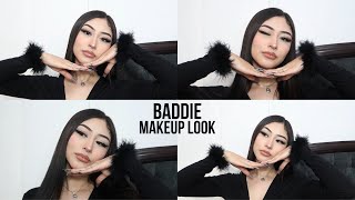 baddie makeup routine MI RUTINA DE MAQUILLAJE actualizada [upl. by Idurt]