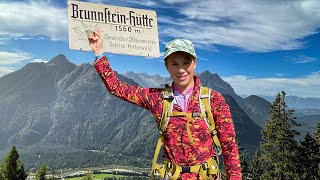 Leichte Familien Wanderung in Mittenwald zur Brunnsteinhütte  mit Laura [upl. by Crifasi]