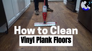 How To Clean Vinyl Plank Floors [upl. by Dlared]