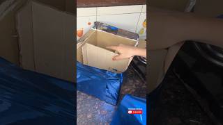 cardboard box తో dust bin తడి చెత్త పొడి చెత్త వేసుకోవచ్చు  dustbin diycrafts tips ytshorts [upl. by Drescher834]