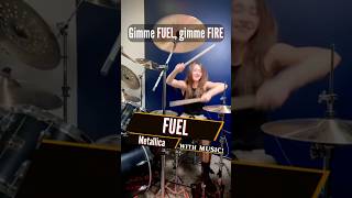 Metallica  Fuel Drum Cover  Drummer Cam Played Live by Female Teen Drummer Lauren Young [upl. by Apgar7]