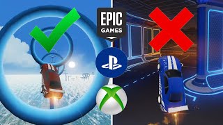 HOW TO GET WORKSHOP Maps on Epic Games And PS4 and Xbox Rocket League AMAZING [upl. by Debby]