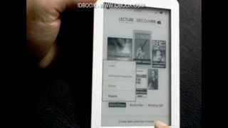 Kobo Glo by Fnac test Reader  IDBOOX [upl. by Enilemme]