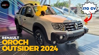 Renault Oroch Outsider 2024  A PickUp compacta MAIS POTENTE DA CATEGORIA [upl. by Perr521]