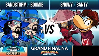 Sandstorm amp Boomie vs Snowy amp Santy  Grand Final  BCX Doubles 2021  NA 2v2 [upl. by Anires]